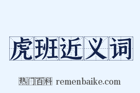 虎班近义词是什么意思的图片